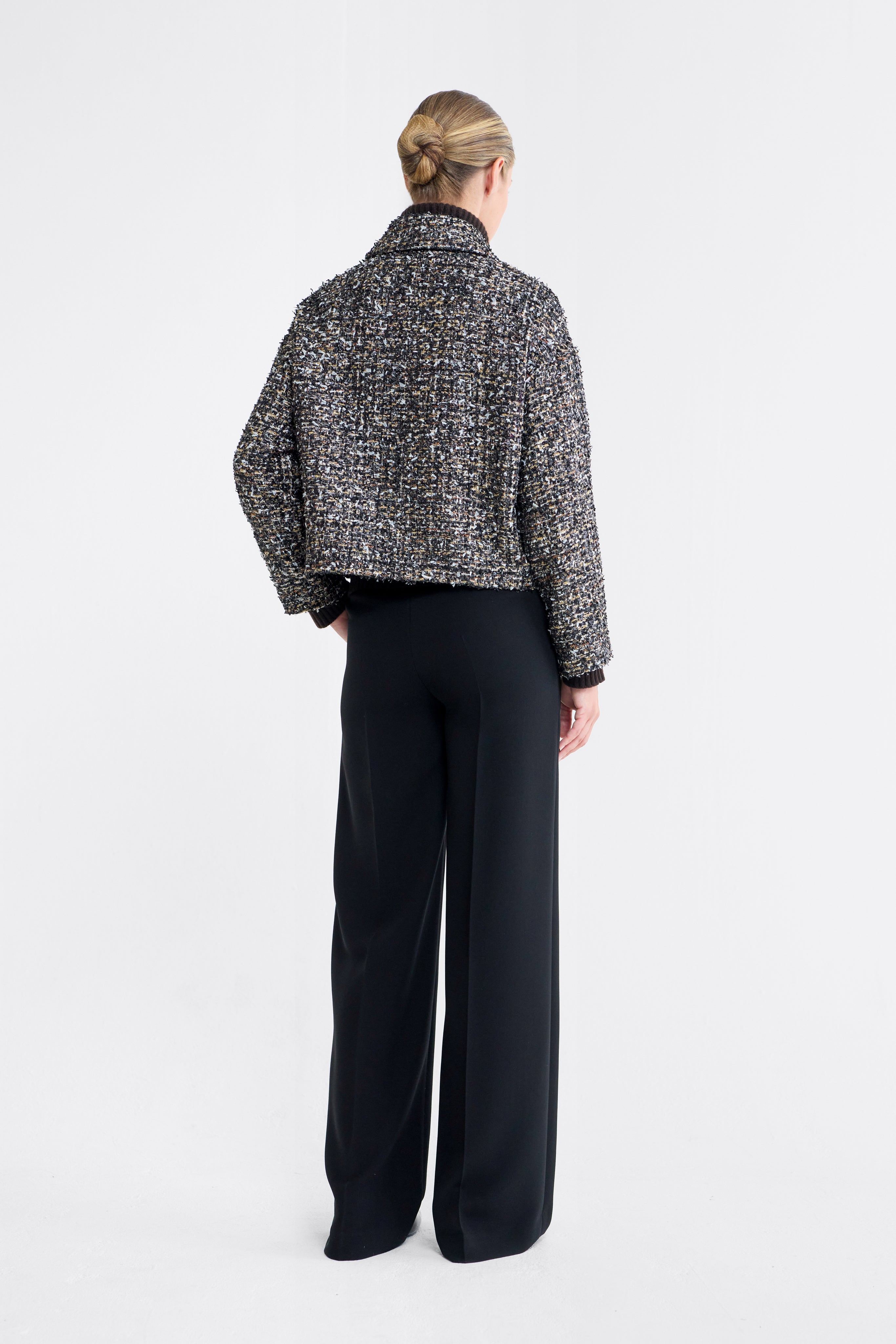 Rowan Black and Gold Tweed Jacket