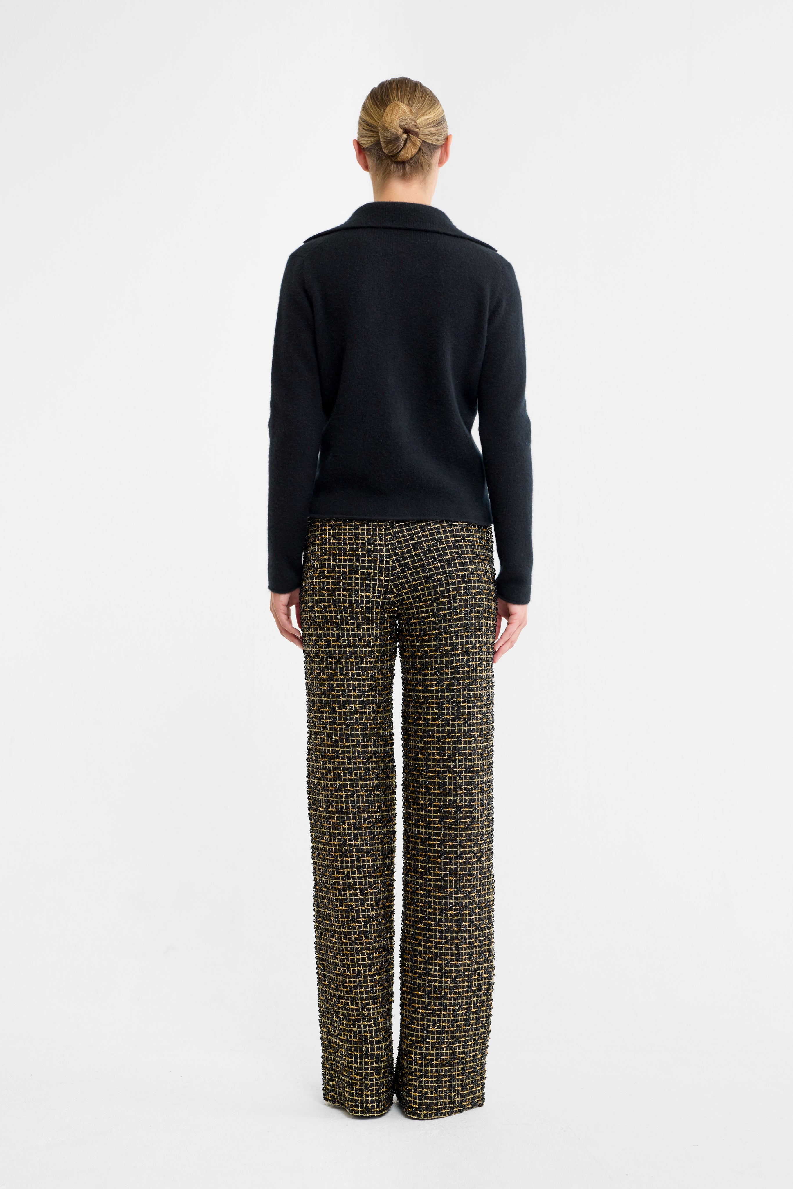 Iris Cashmere Cardigan in Black