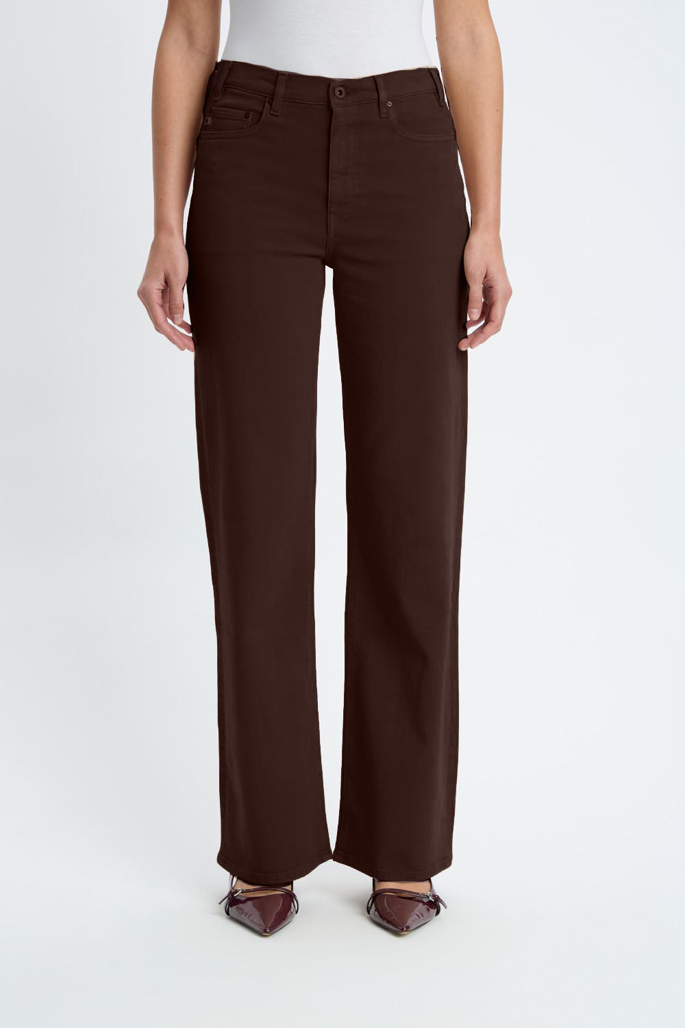 Baggy Jeans in Brown